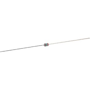 NTE Electronics EW210 مقاوم للاشتعال بغشاء معدني، 1/8 وات، تسامح 2%، رصاص محوري، 1 كيلو أوم (عبوة من 6) in Kuwait