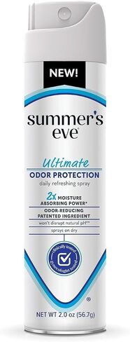 SUMMER'S EVE Feminine Deodorant Spray-Baby Powder, 2 oz. (Pack of 5) in Saudi Arabia