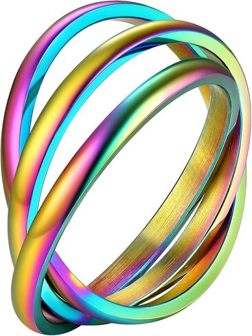 Supcare التأمل الدائري تململ خواتم للقلق للنساء الاسترليني الفضة الإبهام الدائري المنقولة الإجهاد المخلص حلقات الغزل حلقات قابل للتعديل in Kuwait