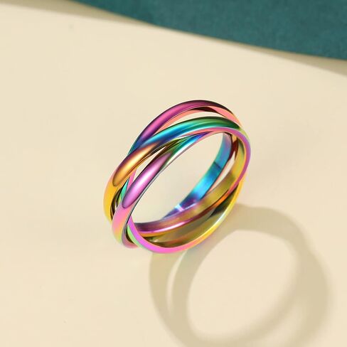 Supcare التأمل الدائري تململ خواتم للقلق للنساء الاسترليني الفضة الإبهام الدائري المنقولة الإجهاد المخلص حلقات الغزل حلقات قابل للتعديل in Kuwait