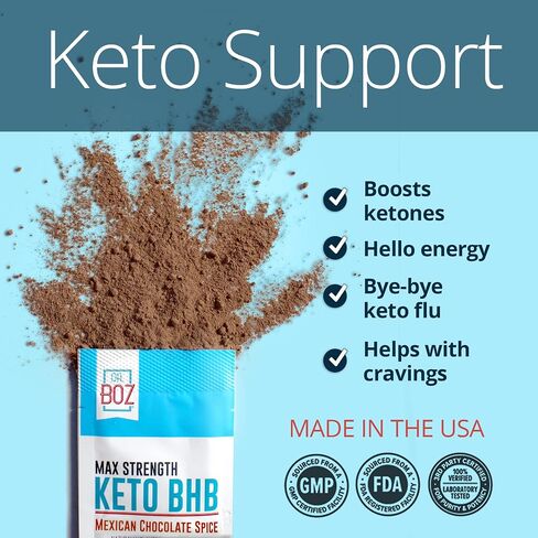 Boz Raspberry Lemonade [244g] Keto BHB Powder - مكمل الكيتونات الخارجية - أفضل مكمل كيتو لإنقاص الوزن - Keto Shake in Kuwait