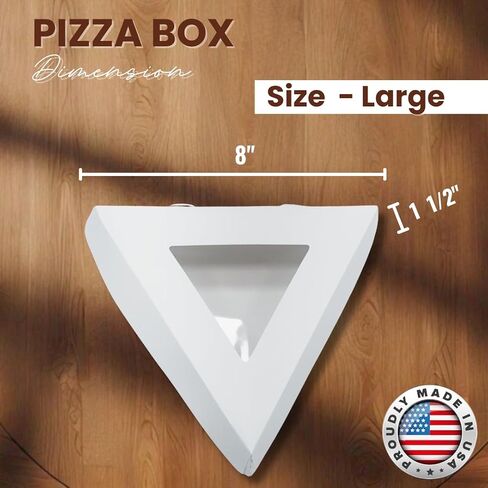 Individual Slice Pizza Box | Made in USA in Kuwait