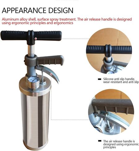 Portable High Pressure Kinetic Toilet Plunger,Air Drain Blaster Pump,with Visual Barometer air Plunger Drain Clog Remover Sink, air Pump for drains,Sink Pump Plunger in Saudi Arabia