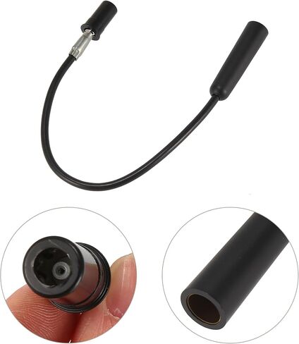 X AUTOHAUX Car Radio Antenna 1 Female to 1 Female Adapter Connector Cable FM AM Stereo Audio for Chrysler for Dodge for Ford for GM for Jeep 2002-Up 40-CR20 in Saudi Arabia