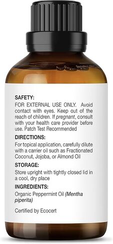 Majestic USDA Organic Lemongrass Essential Oil | 100% Organic Lemon Grass Oil | for Aromatherapy, Skin, Hair, Body, Massage, Diffuser, DIY Recipes| 0.33 fl oz in Kuwait