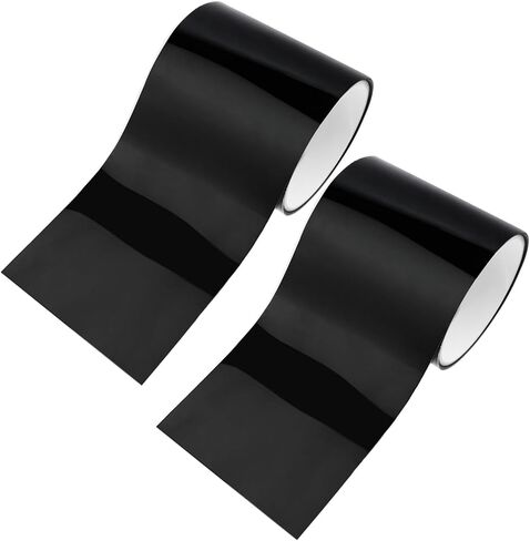 2 قطعة شريط لاصق الثقيلة الأسود 3.94 بوصة x 5ft مقاوم للماء التصحيح شريط عازل لإصلاح الأنابيب/مدخنة/سقف/قارب in Kuwait