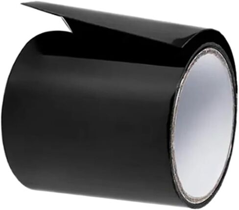 2 قطعة شريط لاصق الثقيلة الأسود 3.94 بوصة x 5ft مقاوم للماء التصحيح شريط عازل لإصلاح الأنابيب/مدخنة/سقف/قارب in Kuwait