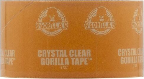 Gorilla Crystal Clear Repair Duct Tape, 1.88" x 9 yd, Clear, (Pack of 12) in Saudi Arabia