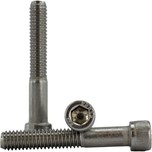 Stainless 5/16-18 x 1-3/4" (5/8" to 3" Available) Socket Head Cap Screws, Full Thread, Hex Drive, Stainless Steel 18-8, Coarse Thread (5/16-18 x 1-3/4) in Kuwait