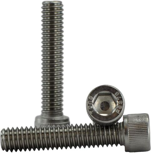 Stainless 5/16-18 x 1-3/4" (5/8" to 3" Available) Socket Head Cap Screws, Full Thread, Hex Drive, Stainless Steel 18-8, Coarse Thread (5/16-18 x 1-3/4) in Kuwait