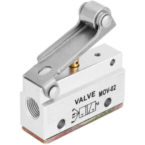 Pneumatic Valve, Pneumatic Switch Valve Compact Pneumatic Air Valve Pneumatic Valves, Pneumatic Speed Control Valve for Textile Equipment Mechanical Equipment