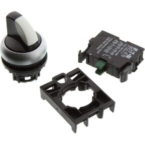 M22-WKV/K10 - مفتاح دوار، 2 موضع، 1 قطب، 4 أمبير، 230 فولت، سلسلة RMQ-Titan M22