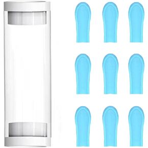 Ear Wax Removal Replacement Tips for Ear Camera,9 Pieces Waterproof Silicone Ear Spoon and 1 Storage Bottle,Replacement Accessories Set for Ear Wax Removal Endoscope