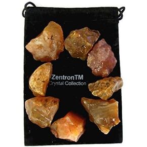 Crystal Collection: 1 Pound Natural Rough Carnelian Stones