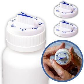 Twistwise™ Twice Daily Pill Reminder Dosage Dial - 3 Pack
