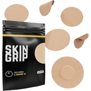 رقع Skin Grip CGM لـ Freestyle Libre 3 (20 قطعة)، مقاومة للماء والعرق لمدة 10-14 يومًا، شريط لاصق مقطوع مسبقًا، حماية مستمرة لمراقبة الجلوكوز (وردي) in Kuwait