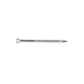 Conquest #7 x 2-1/4" Type 316 Stainless Steel Marine Grade Trim Head Deck Screws (Pack of 350) for Decks, Docks, Jetties, Fences, Walkways, or Marine Applications