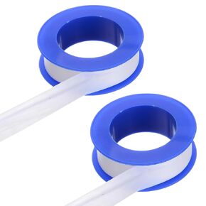 Plumbers PTFE Pipe Sealant Tape Plumbers Tape 2 Rolls Plumbing Tape, Sealant Tape, Thread Seal Tape, Water Pipe Sealing Tape, Duct Tape 1/2 Inch(W) X 260 Inches(L)