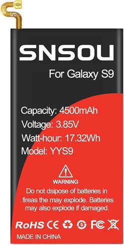 Galaxy S6 Battery, [Upgraded] 4200mAh EB-BG920ABE Replacement Battery for Samsung Galaxy S6 SM-G920 G920V G920T G920A G920P G920I G920F S906L with Repair Replacement Kit Tools in Saudi Arabia