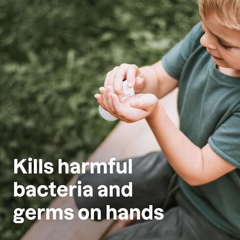 ATTITUDE Hand Sanitizer Spray for Kids, Perfect Travel Size Format, Kills Bacteria and Germs, Vegan and Cruelty-Free, Vanilla and Pear, 3.5 Fl Oz in Kuwait