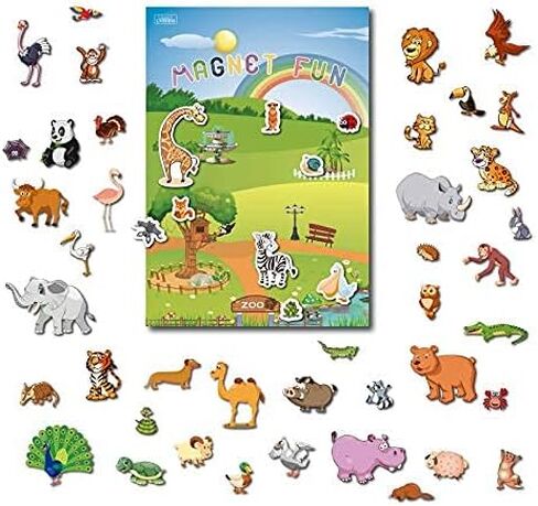 Magnetic Portable Playboard Farm Life (58 Pcs) in Kuwait