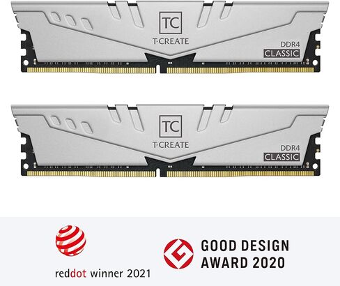 ذاكرة الوصول العشوائي TEAMGROUP T-Create Classic 10L - 16 جيجابايت (مجموعة 2 × 8 جيجابايت) - DDR4 3200 UDIMM CL22 in Saudi Arabia