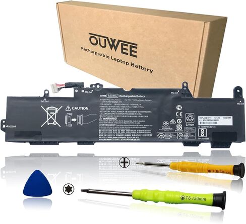 OUWEE HSTNN-LB8B FM08 Laptop Battery Compatible with HP Omen 17-AN013TX 17-AN014TX 17-AN014NG 17-an008ur Series TPN-Q195 922752-421 922753-421 922976-855 14.4V 86Wh 5973mAh(16-Pin Connector) in Saudi Arabia