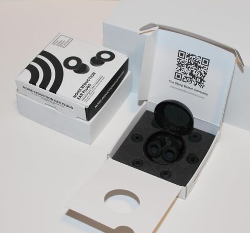 Noise Reduction Ear Plugs: Reusable, Comfort-Fit Earplugs for Sleeping & Noise Reduction, Black in Saudi Arabia