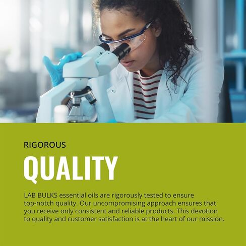 زجاجة زيت عشبة الليمون العطري من Lab Bulks سعة 16 أونصة، للناشرين والرعاية المنزلية والشموع والعلاج العطري - عبوتان in Kuwait