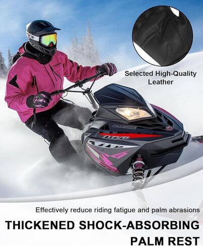 RIGWARL 10F°- 50F°Upgraded Winter Gloves Warm Waterproof, Thermal Cotton Cycling Gloves for Men Women with Touch Screen, Cold Weather Drving Gloves for Runing Camping Hiking Bike Walking Skiing Snow in Saudi Arabia