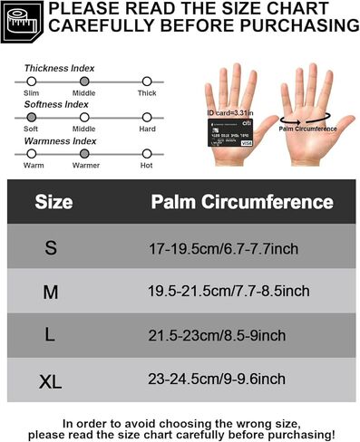 RIGWARL 10F°- 50F°Upgraded Winter Gloves Warm Waterproof, Thermal Cotton Cycling Gloves for Men Women with Touch Screen, Cold Weather Drving Gloves for Runing Camping Hiking Bike Walking Skiing Snow in Saudi Arabia