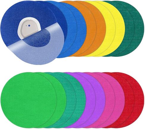 20 حزمة من الرقع اللاصقة لـ G7، أغطية كاملة مرنة وقابلة للتنفس مقاومة للماء لجهاز Dexcom G7، رقعة تراكب خالية من اللاتكس لمستشعر G7، غراء طبي مضاد للحساسية يدوم طويلاً بدون فتحة (مختلط) in Kuwait