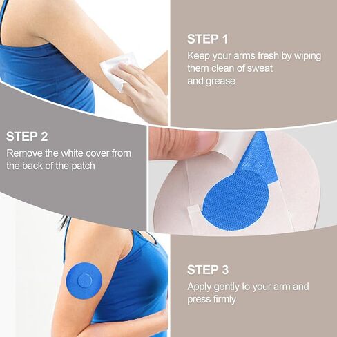 20 حزمة من الرقع اللاصقة لـ G7، أغطية كاملة مرنة وقابلة للتنفس مقاومة للماء لجهاز Dexcom G7، رقعة تراكب خالية من اللاتكس لمستشعر G7، غراء طبي مضاد للحساسية يدوم طويلاً بدون فتحة (مختلط) in Kuwait