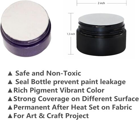 JAJADO 24 Pcs Chalk Paste and 2 Mini Squeegee, 10 ML Chalk Paste Paint Silk Screen Print DIY Tool for Stencil Transfers On Wood, T-Shirt, Cup, Gift Card, Home Art Craft Paste in Kuwait