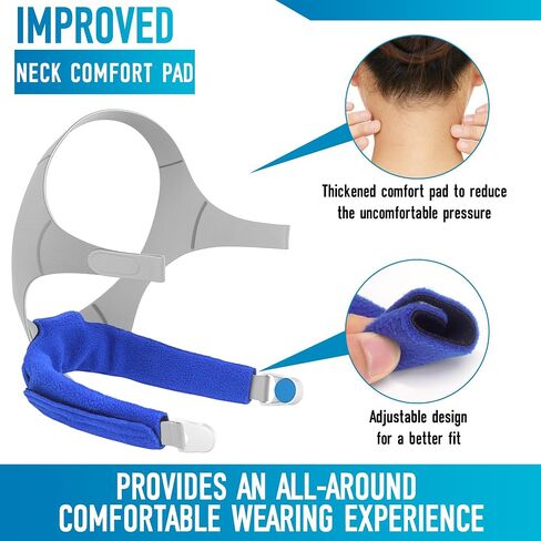 Replacement Supplies for N20 Include Straps with Pads Adjustable Velcro 2 Pack Covers NO Marks and Irritation and Quick-Release Clips in Saudi Arabia