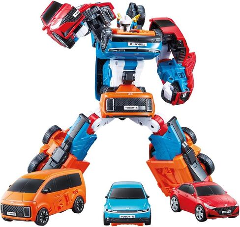 TOBOT GD King Titan, Youngtoys Transforming Collectible Vehicle to Robot Animation Character in Saudi Arabia