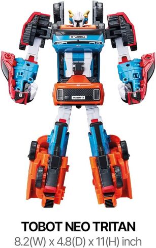 TOBOT GD King Titan, Youngtoys Transforming Collectible Vehicle to Robot Animation Character in Saudi Arabia