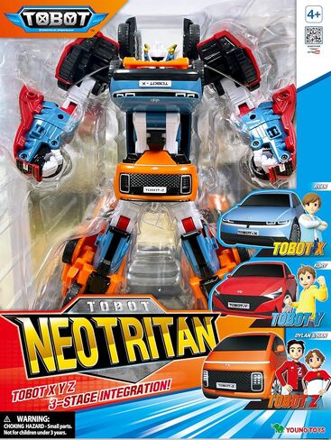 TOBOT GD King Titan, Youngtoys Transforming Collectible Vehicle to Robot Animation Character in Saudi Arabia