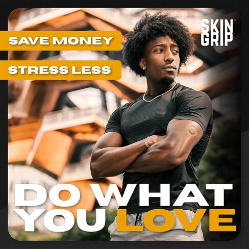 رقع Skin Grip CGM لـ Freestyle Libre 3 (20 قطعة)، مقاومة للماء والعرق لمدة 10-14 يومًا، شريط لاصق مقطوع مسبقًا، حماية مستمرة لمراقبة الجلوكوز (وردي) in Kuwait
