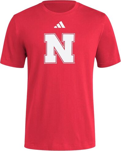 adidas Men's House of University of Nebraska T-Shirt in Saudi Arabia