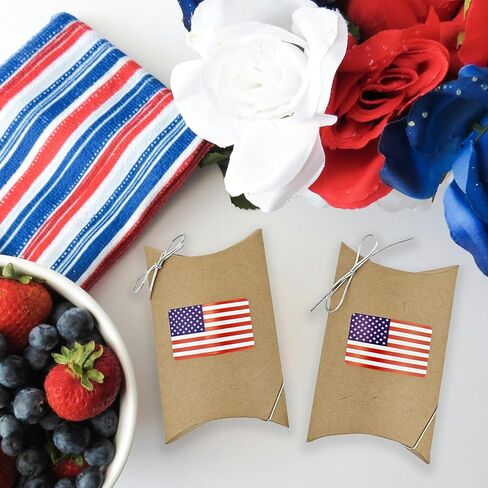 Second Angel 50 Kraft Paper Pillow Boxes, Small Gift Box for Wedding Party Favors Jewelry Candy Soap Packaging, Gift Card Holder, Small Business homemade bulk Packaging Tiny cajas de regalo souvenir in Saudi Arabia