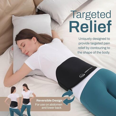 Cooling Towel with Soft Gel Ice Pack Inserts | Included 2 Gel Ice Packs Reusable - Multi Purpose Compression Wrap - Neck, Legs, Arms, Shoulders - Ideal for Post Surgery, Migraines, Hiking and Injuries in Saudi Arabia