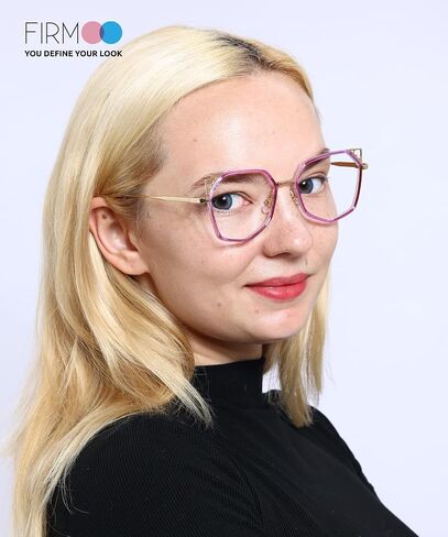 Firmoo Cat Eye Blue Light Reading Glasses for Women, Stylish Cateye Computer Reading Glasses, UV400 Protection in Saudi Arabia