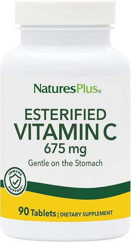 فيتامين C الأستر، 675 مجم، 90 قرصًا، NaturesPlus in Saudi Arabia