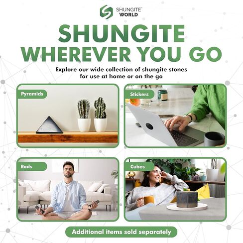 2 pcs Authentic Shungite Harmonizers Polished Cylinders Set Chakra Healing Protection Crystals for Grounding Shungite Stones for Meditation Therapy Negative Energy Protection in Kuwait