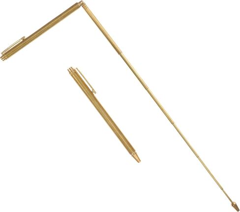 iplusmile Golden Compass Telescoping Probing Rod Folding Tool The Water Witching Rods for Gold to Find Water Probe Rod Dowsing Rod Tool Divining Rod 2pcs in Saudi Arabia