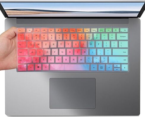 2 Pack Keyboard Cover for Microsoft Surface Laptop 5 /Surface Laptop 4 13.5" 15", Surface Book 3 13.5" 15", Surface Laptop 3 13.5" 15", Surface Laptop Studio 2 14.4" Keyboard Protective Cover Skin in Kuwait