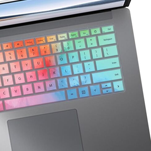 2 Pack Keyboard Cover for Microsoft Surface Laptop 5 /Surface Laptop 4 13.5" 15", Surface Book 3 13.5" 15", Surface Laptop 3 13.5" 15", Surface Laptop Studio 2 14.4" Keyboard Protective Cover Skin in Kuwait