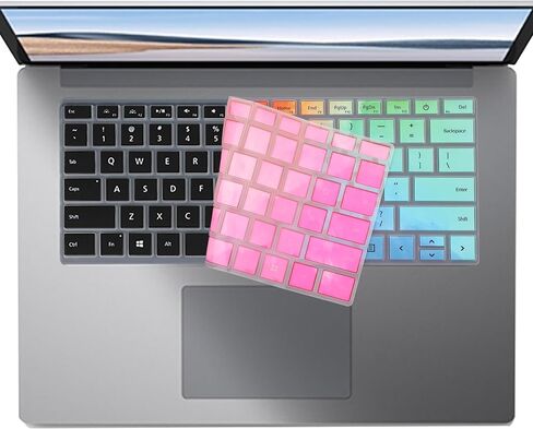 2 Pack Keyboard Cover for Microsoft Surface Laptop 5 /Surface Laptop 4 13.5" 15", Surface Book 3 13.5" 15", Surface Laptop 3 13.5" 15", Surface Laptop Studio 2 14.4" Keyboard Protective Cover Skin in Kuwait