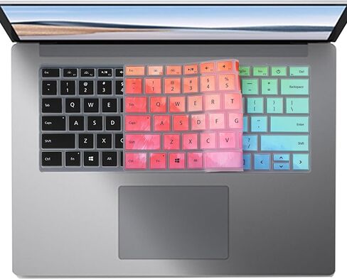 2 Pack Keyboard Cover for Microsoft Surface Laptop 5 /Surface Laptop 4 13.5" 15", Surface Book 3 13.5" 15", Surface Laptop 3 13.5" 15", Surface Laptop Studio 2 14.4" Keyboard Protective Cover Skin in Kuwait